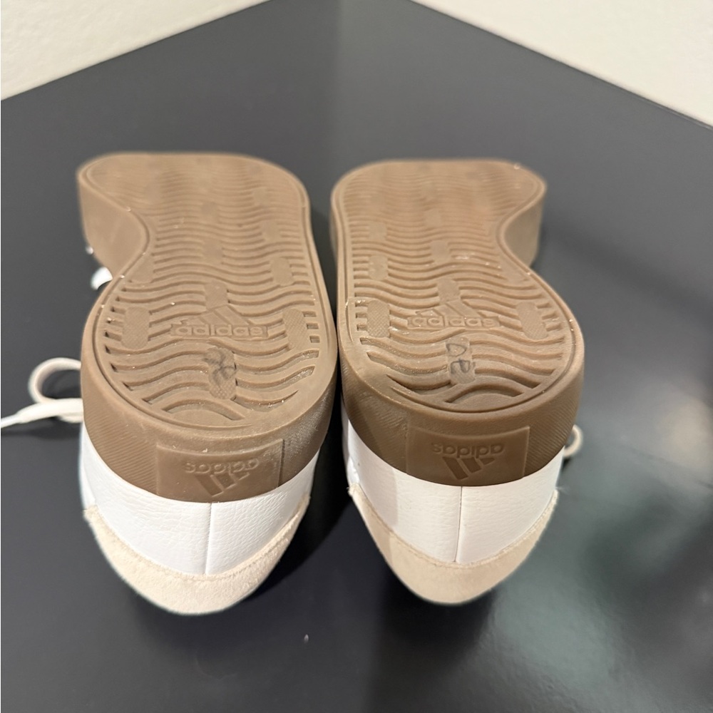 Adidas White & Black Samba Womens 8.5 - Picture 4 of 4
